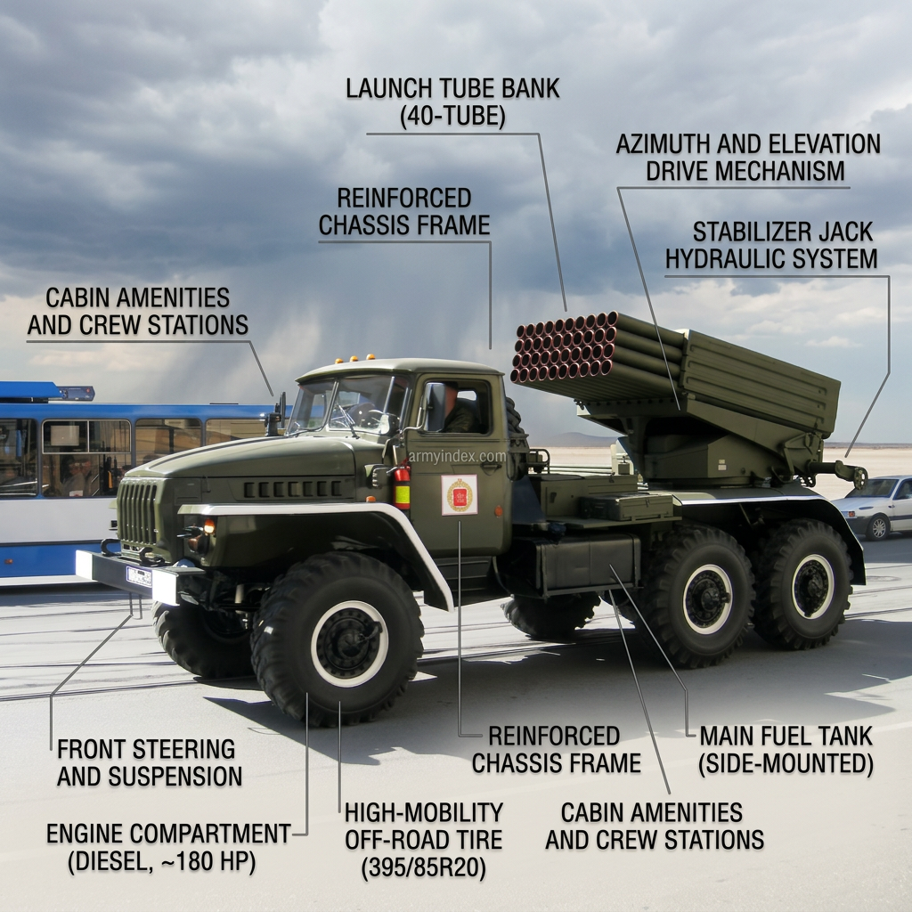 BM-21 Grad MLRS