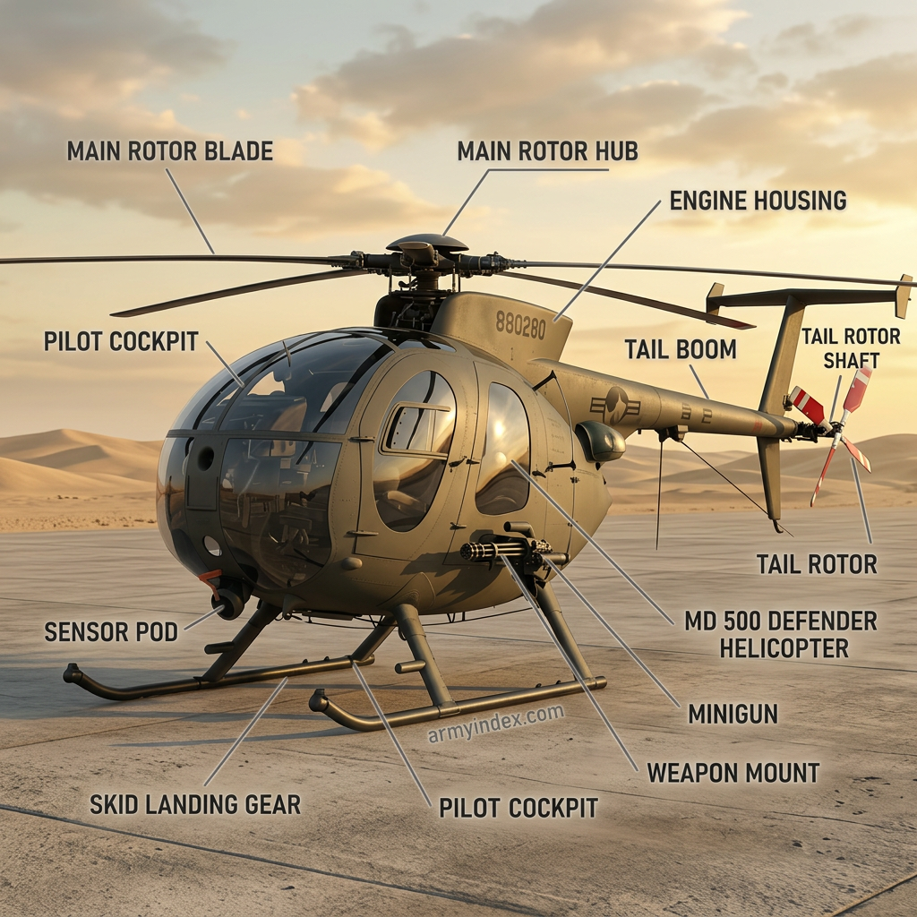 MD Helicopters MD 500 Defender