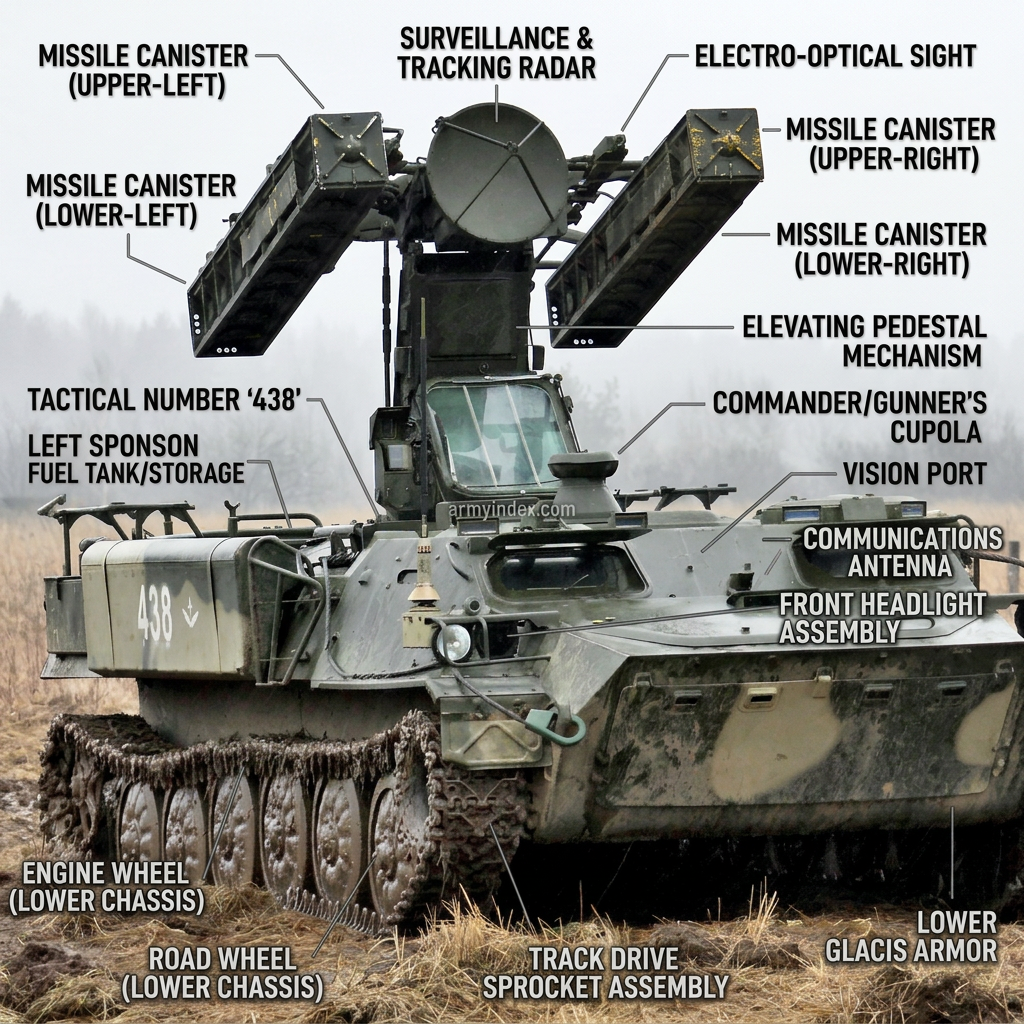 Strela-10 (9K35) SHORAD
