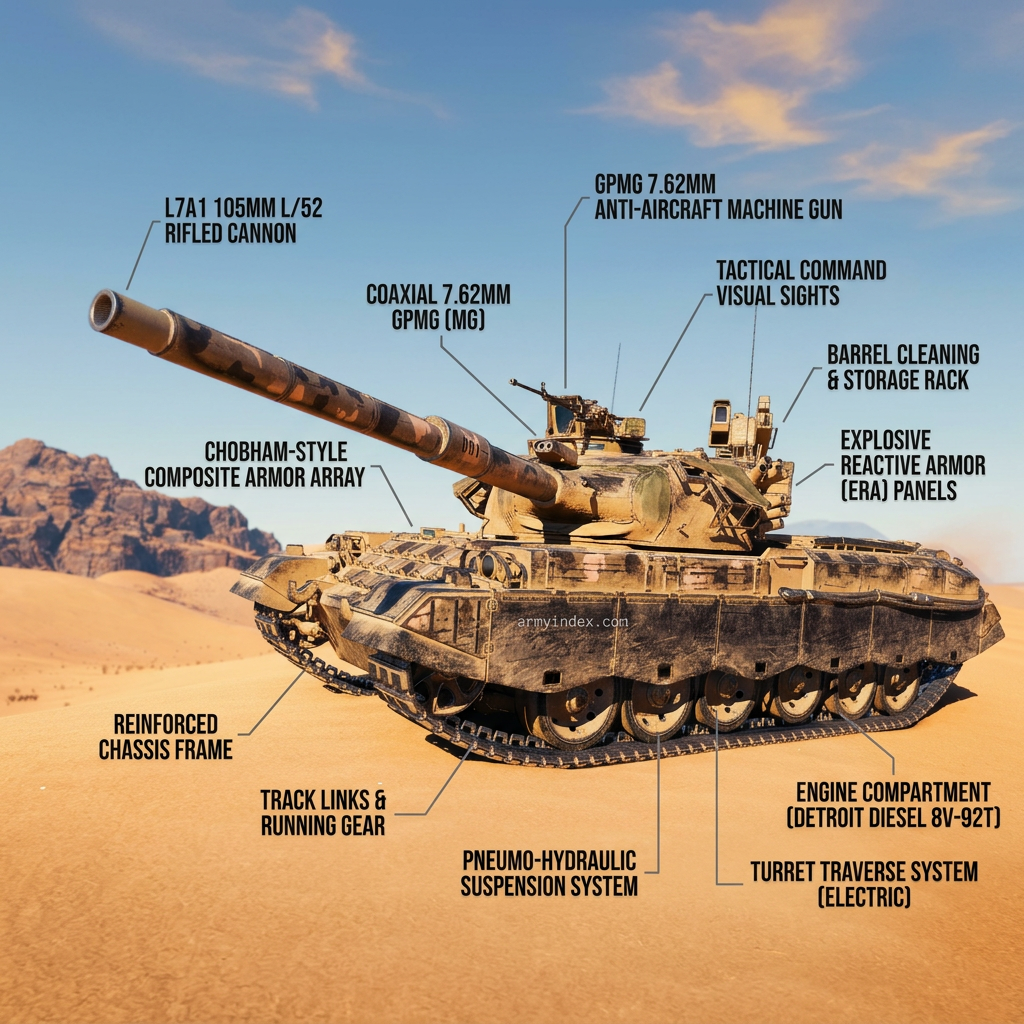 Vickers Mk.3 Main Battle Tank