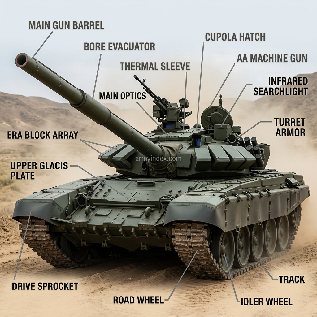 T-72 / T-64 (DRC Mixed Fleet)