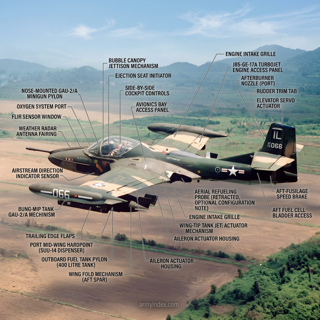 Cessna A-37B Dragonfly