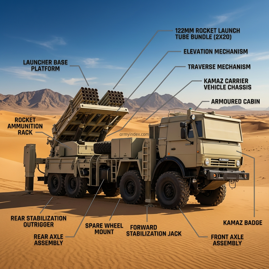 T-122 Sakarya MLRS