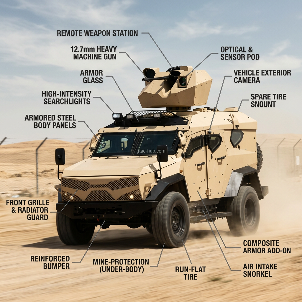 Sandcat Light Strike Vehicle