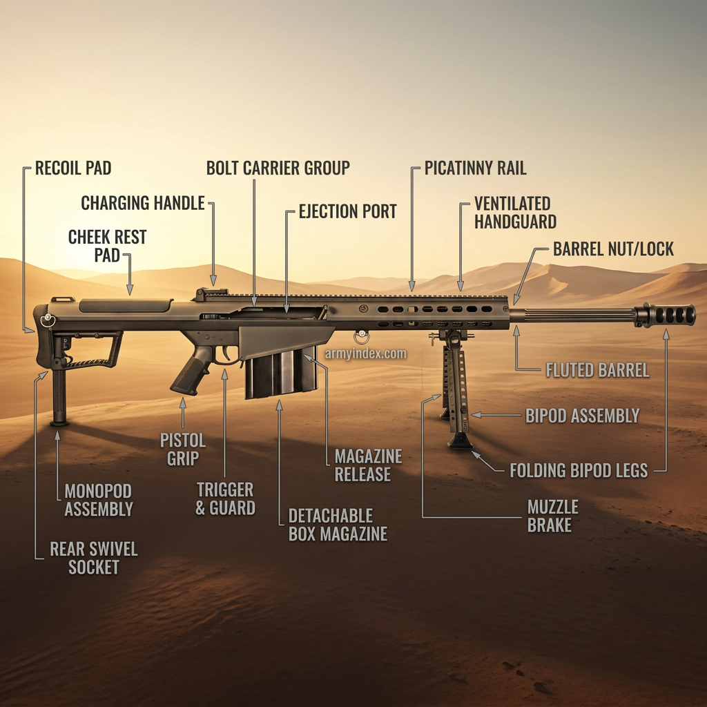 M107A1 Barrett