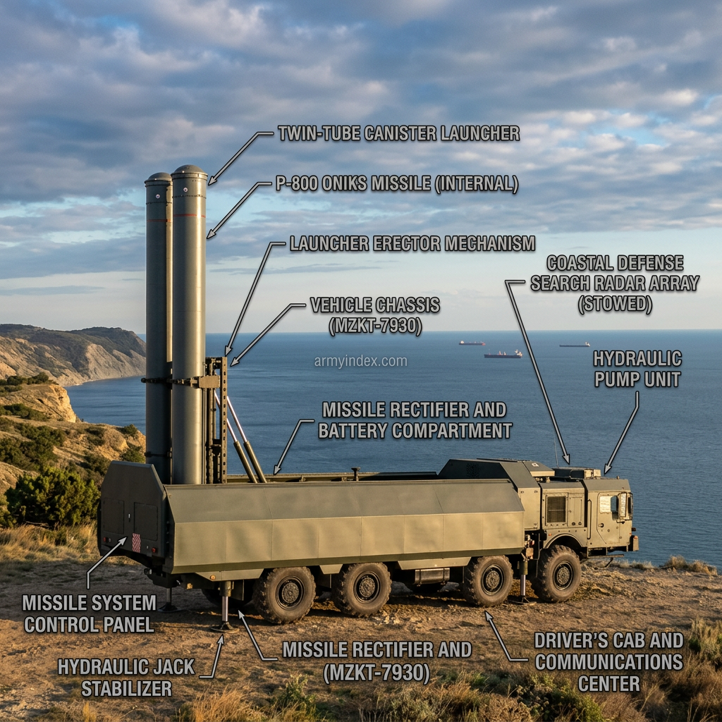 K-300P Bastion-P Coastal Defense System