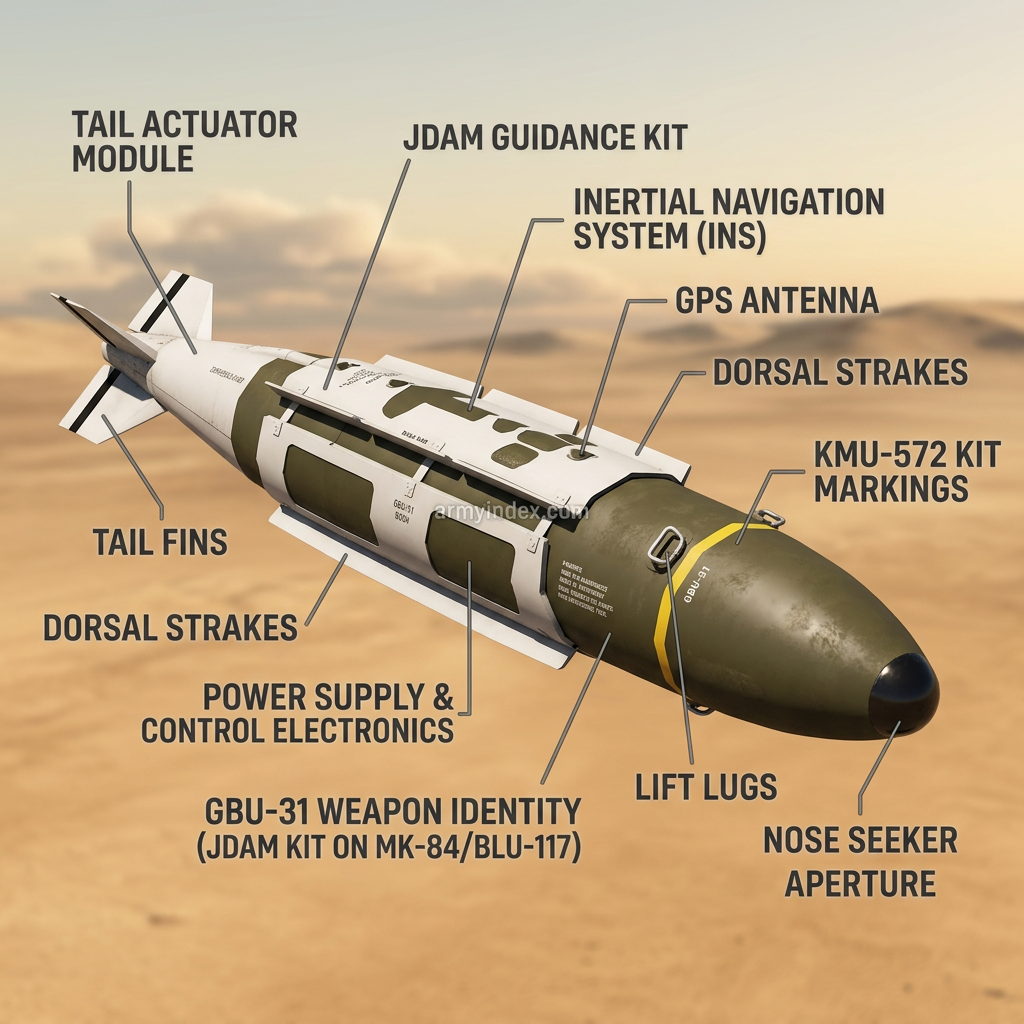JDAM (GBU-38/31/32)