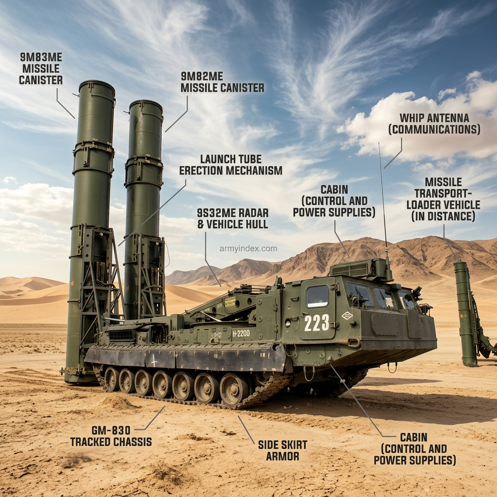 S-300VM Antey-2500 Air Defense System