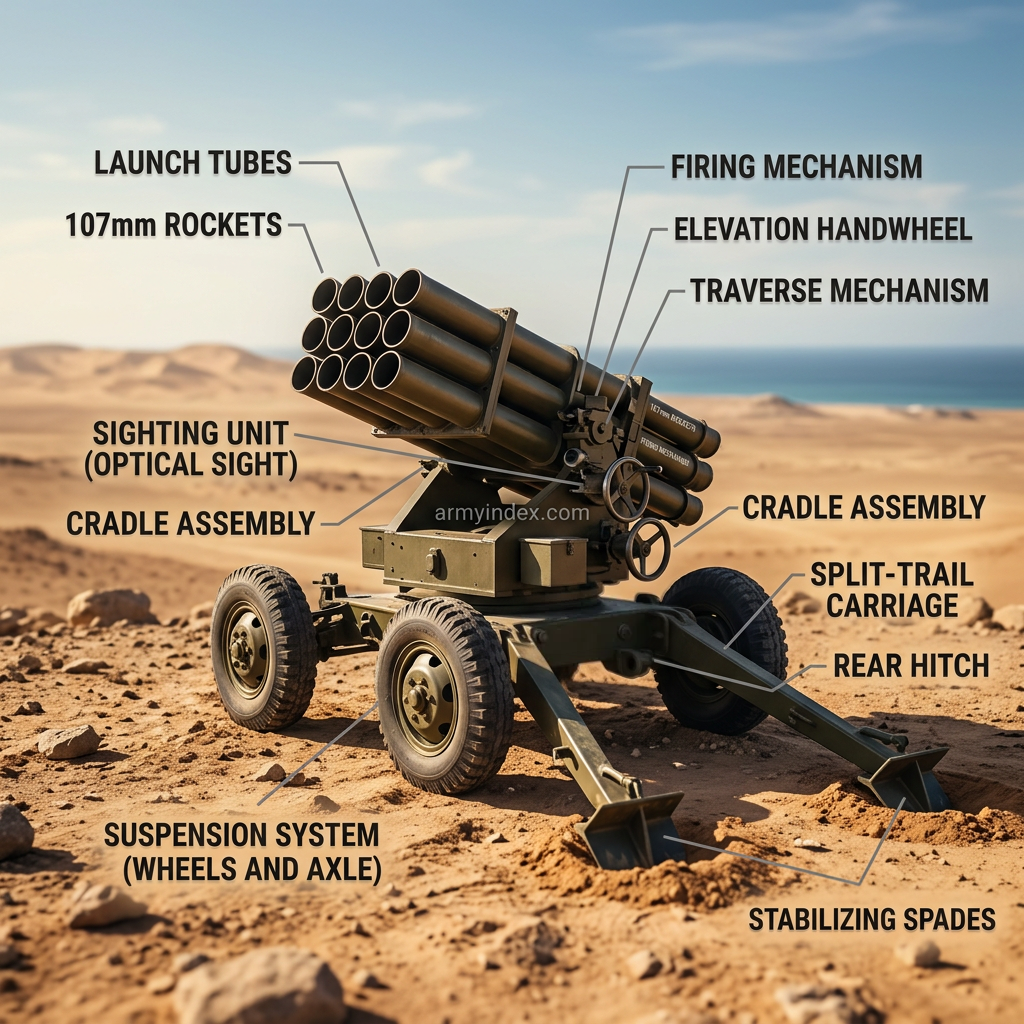 Type 63 MLRS (Djibouti)