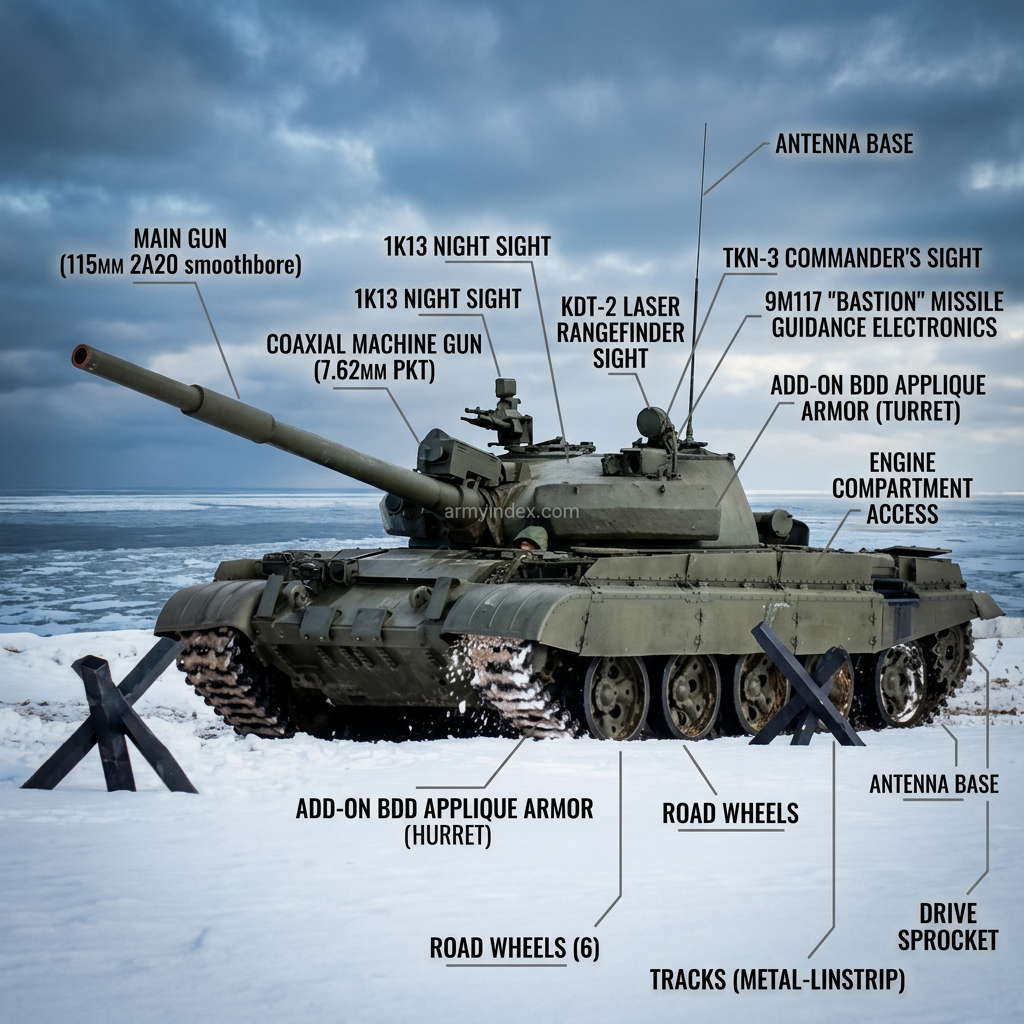 T-62M Main Battle Tank